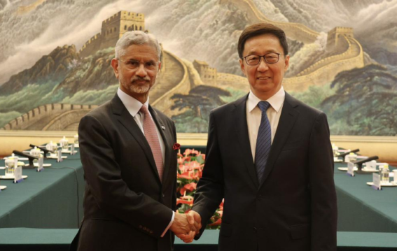 Jaishankar in Beijing: India-China Ties Improving